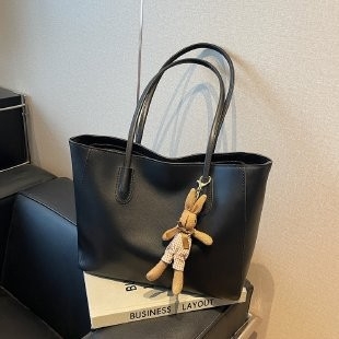 PU tote torba s kopčom na zip i unutarnjim džepovima (skriveni džep sa zipom, džep za telefon, džep s zipom)