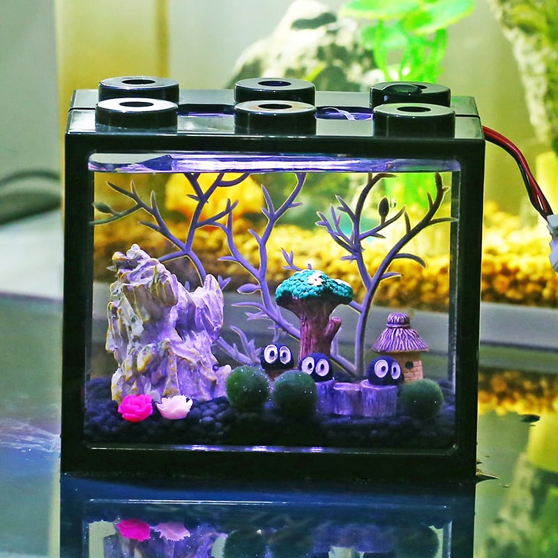 Μίνι μπάλα με φύκια – μικρο-τοπίο σε οικολογικό μπουκάλι, DIY διακόσμηση γραφείου, δώρο; Υλικό: ύφασμα; Τεχνική: φλοκ; Παραλλαγή: Turtle back; Ύψος: Άλλο; Χρήση: Γάμος