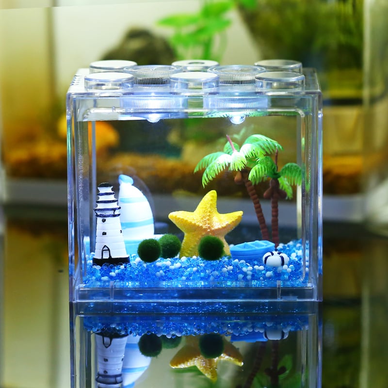 Μίνι μπάλα με φύκια – μικρο-τοπίο σε οικολογικό μπουκάλι, DIY διακόσμηση γραφείου, δώρο; Υλικό: ύφασμα; Τεχνική: φλοκ; Παραλλαγή: Turtle back; Ύψος: Άλλο; Χρήση: Γάμος