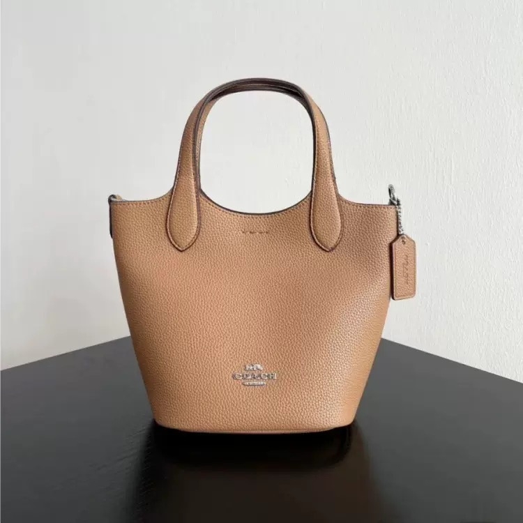 Ženska Hanna bucket torba C Home, PU materijal, urban stil, magnetsko zatvaranje, unutarnji džep sa zipom i džep za telefon, bucket oblik
