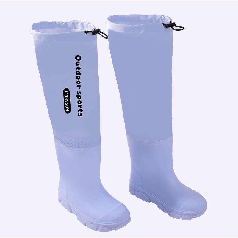 Dječje čizme za kišu, unisex, PVC gornji dio, srednje visoke pete (3-5 cm), srednja visina cijevi, protuklizne i vodootporne, za sva godišnja doba