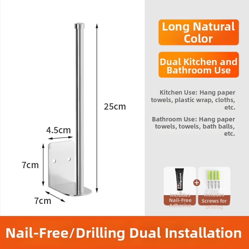 Jianyi Mu ανοξείδωτος επιτοίχιος ράφι για μεμβράνη κουζίνας με γάντζο – ιδιωτικής ετικέτας διαθέσιμο