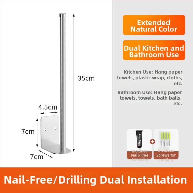 Jianyi Mu ανοξείδωτος επιτοίχιος ράφι για μεμβράνη κουζίνας με γάντζο – ιδιωτικής ετικέτας διαθέσιμο
