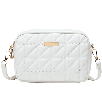 PU bőr crossbody telefon-táska nőknek, vízszintes négyzet alakú, cipzáras nyitás, poliészter bélés, városi minimalista stílus, Őszi 2025