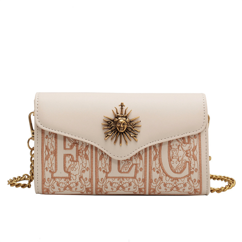 Crossbody torba od PU materijala, ulični stil, horizontalni kvadratni oblik, magnetska kopča, unutarnja džep za telefon