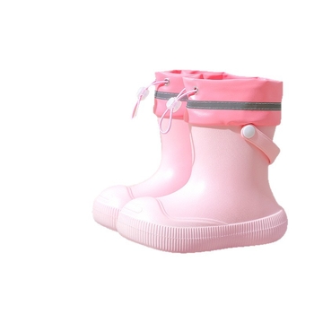 Dječje kišne čizme – EVA gornji dio, visok kroj, srednje visoka peta 3–5 cm, unisex, četiri sezone