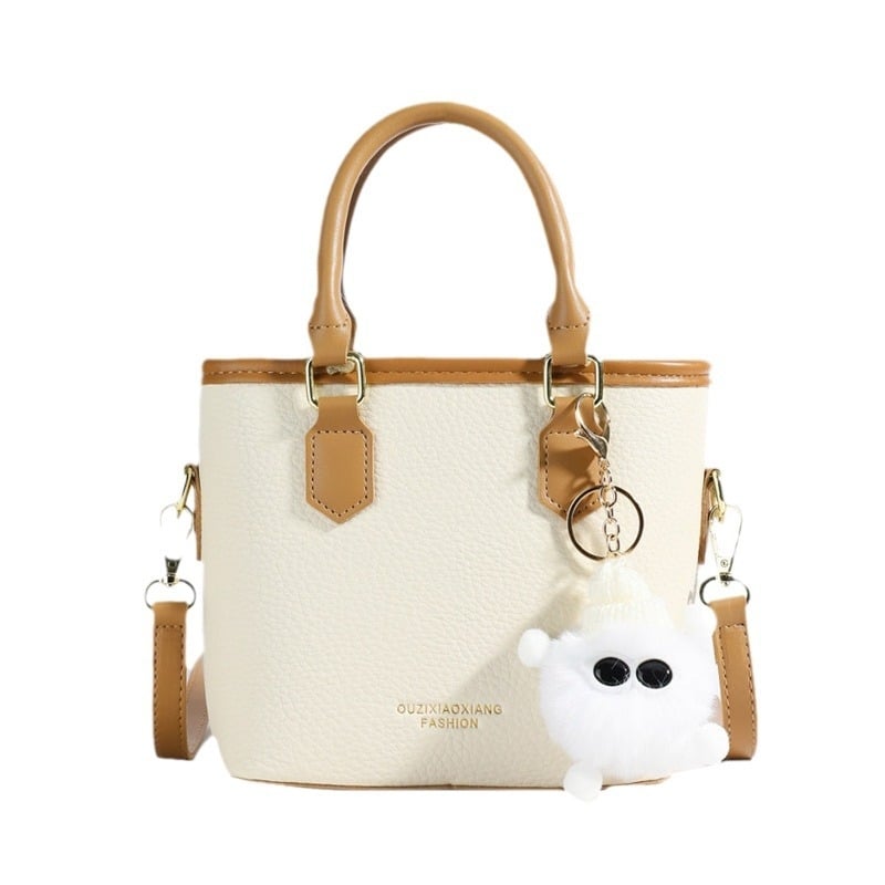 Geantă crossbody din PU, formă orizontală cu pătrat, fermoar, căptușeală poliester, buzunar pentru telefon, curea de umăr, brand Ouzi Baby Elephant