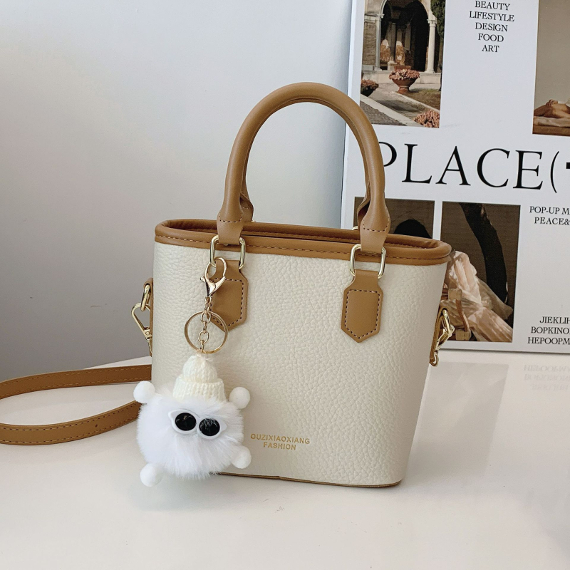 Geantă crossbody din PU, formă orizontală cu pătrat, fermoar, căptușeală poliester, buzunar pentru telefon, curea de umăr, brand Ouzi Baby Elephant