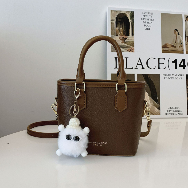 Geantă crossbody din PU, formă orizontală cu pătrat, fermoar, căptușeală poliester, buzunar pentru telefon, curea de umăr, brand Ouzi Baby Elephant