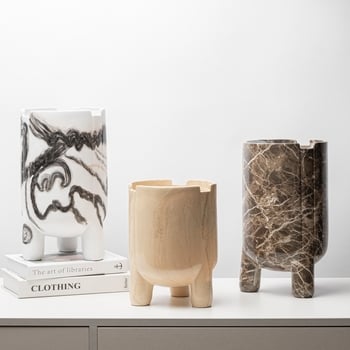 Vază din rășină, stil chinezesc, material: plastic/rășină