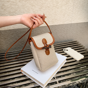 Geantă bucket din PU, stil urban simplu, închidere cu capac, căptușeală din poliester, curea de umăr simplă, buzunar interior cu fermoar tip sandviș