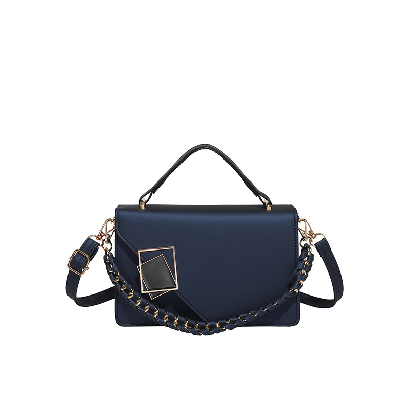 PU crossbody torbica u urbanom minimalističkom stilu, horizontalnog kvadratnog oblika, nylon podstava, unutarnji džep sa zatvaračem