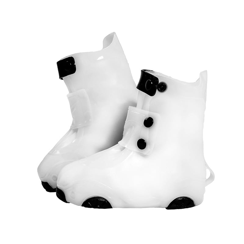 Αδιάβροχα προστατευτικά καλύμματα παπουτσιών με αντιολισθητικό διπλό πάτο, προστασία από άμμο, ενισχυμένη κατασκευή από σιλικόνη για ενήλικες και παιδιά