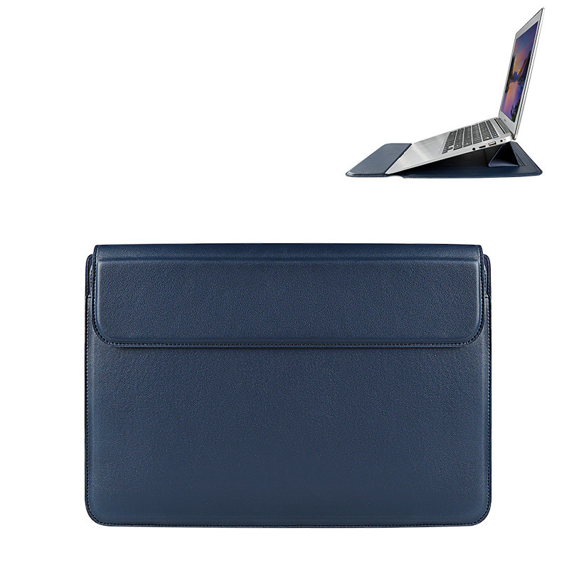 Apple višenamjenska torbica za prijenosno računalo sa držačem, PU kožni zaštitnik za MacBook Pro 13 inča, minimalistički dizajn