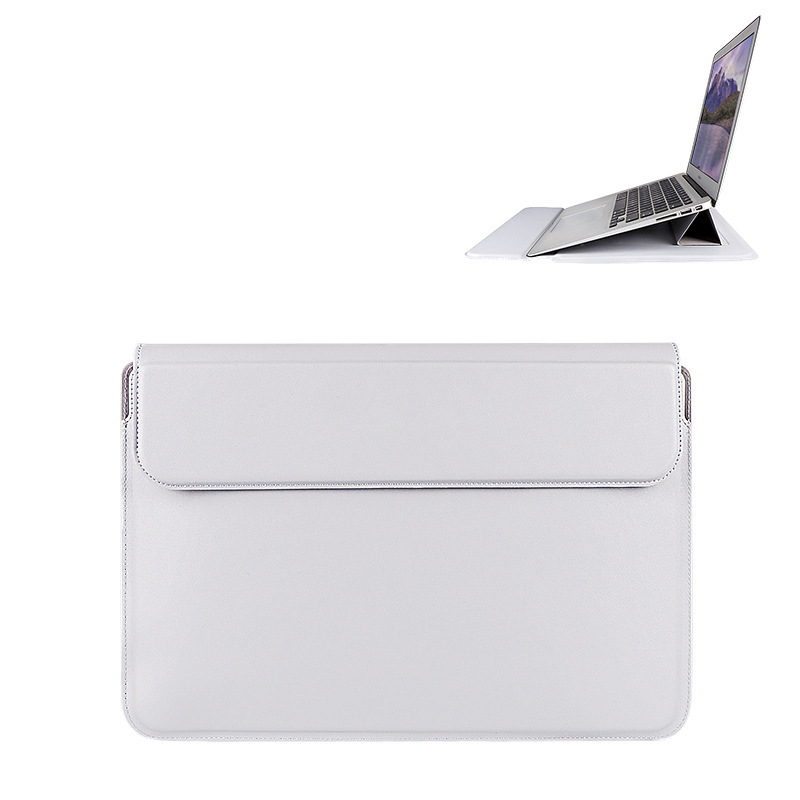 Apple višenamjenska torbica za prijenosno računalo sa držačem, PU kožni zaštitnik za MacBook Pro 13 inča, minimalistički dizajn