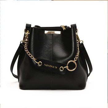 Ženska crossbody bucket torba (PU materijal, gradski minimalistički stil, magnetsko zatvaranje, džep sa zipom)