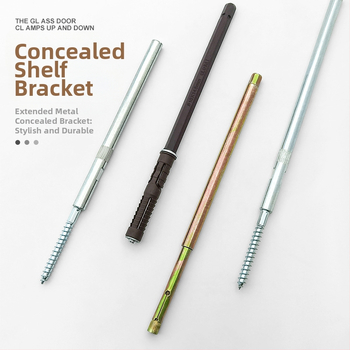 Rejtett falra szerelhető polctartó | rejtett rögzítés | hideg-hengerelt acél | Chengeng Hardware | modern minimalizmus