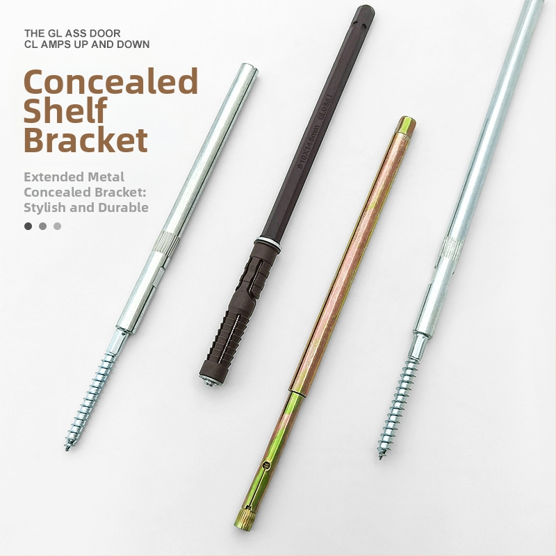 Rejtett falra szerelhető polctartó | rejtett rögzítés | hideg-hengerelt acél | Chengeng Hardware | modern minimalizmus