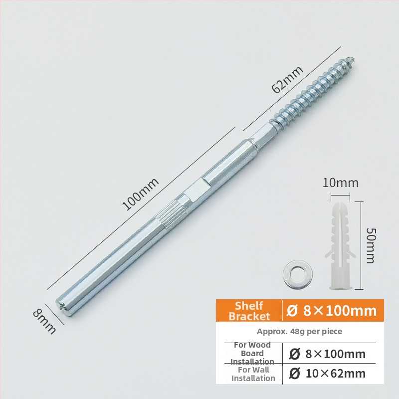 Rejtett falra szerelhető polctartó | rejtett rögzítés | hideg-hengerelt acél | Chengeng Hardware | modern minimalizmus