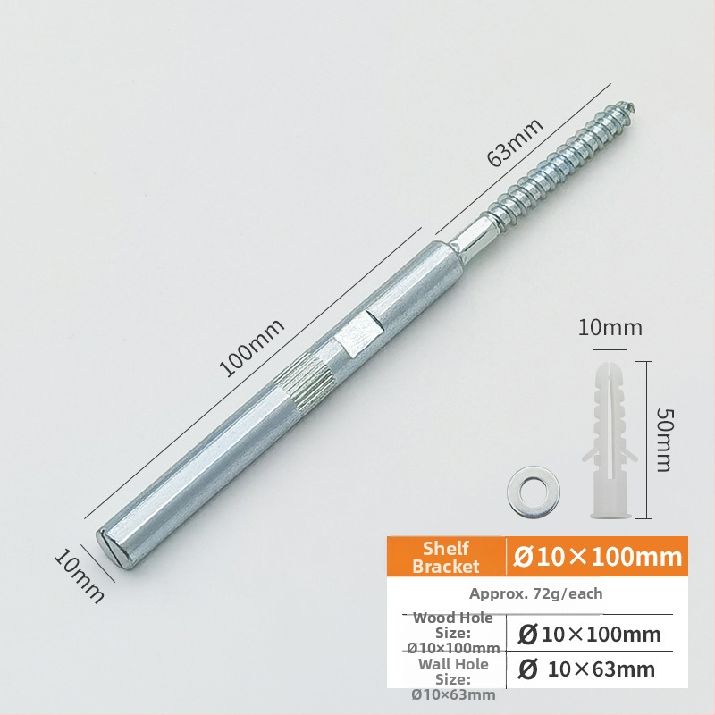Rejtett falra szerelhető polctartó | rejtett rögzítés | hideg-hengerelt acél | Chengeng Hardware | modern minimalizmus