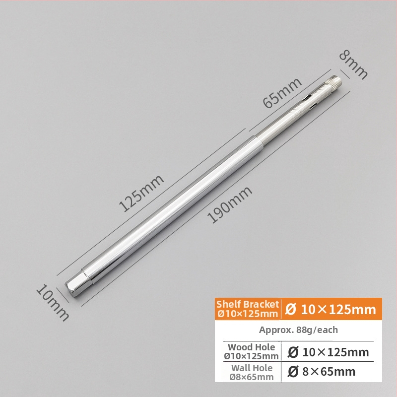 Rejtett falra szerelhető polctartó | rejtett rögzítés | hideg-hengerelt acél | Chengeng Hardware | modern minimalizmus