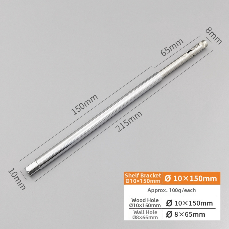 Rejtett falra szerelhető polctartó | rejtett rögzítés | hideg-hengerelt acél | Chengeng Hardware | modern minimalizmus