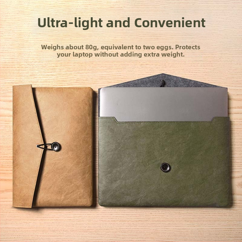 Vnútorné puzdro na notebook s DuPont papierovým výstelom – ľahké ochranné puzdro kompatibilné s MacBook Pro, MacBook Air a ďalšími modelmi