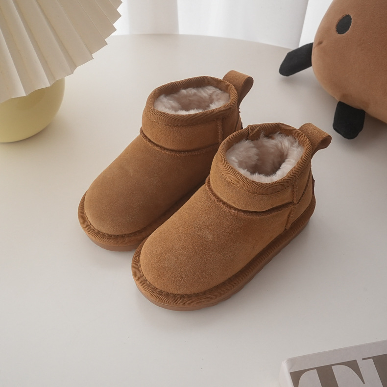 Gležnjače s nubukom, unisex, za djecu od 1 do 16 godina, marka Little Shaoheng XSHX