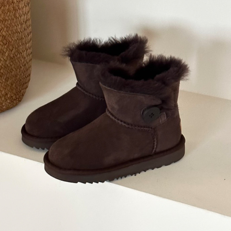 Dječje zimske čizme za snijeg, vodootporne, otporne na hladnoću, protuklizne, srednje visine