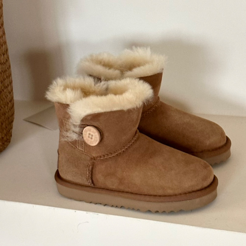 Dječje zimske čizme za snijeg, vodootporne, otporne na hladnoću, protuklizne, srednje visine