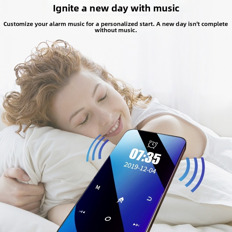 Bluetooth MP4 prehrávač s dotykovou obrazovkou, MP3/MP4 prehrávanie, čítačka elektronických kníh, budík