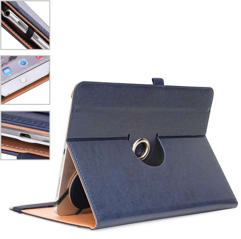 WANLIJIN husă universală pentru tabletă – respirabilă, impermeabilă, antibacteriană, rezistentă la uzură PU, stil business