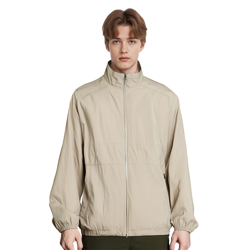 NIUDI Vanjska windbreaker jakna s UV zaštitom – Unisex, Nylon tkanina, UV50 zaštita, Prozračna, Brzo sušenje, Lagana