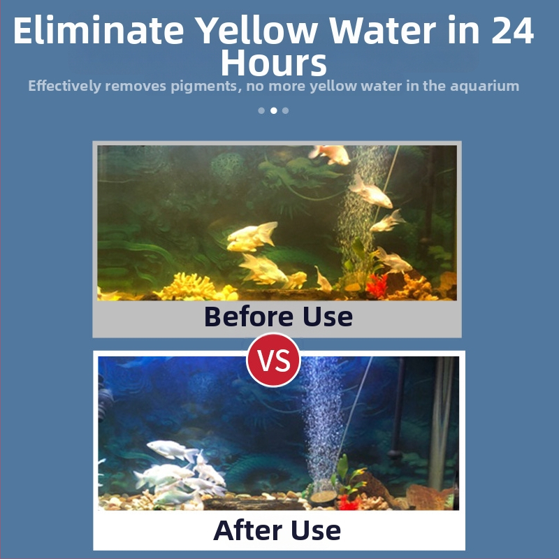 Fehérje alapú akváriumi szűrőpamut a sárgulás eltávolítására, dezodoráló és víztisztító pamut, 250 g, márka BESSN