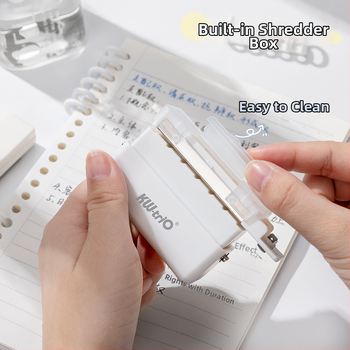 Мултифункционален пънчър за дупки в подвързващи файлове, 6 кръгли дупки