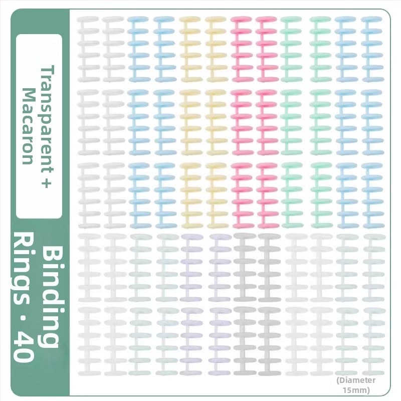 Мултифункционален пънчър за дупки в подвързващи файлове, 6 кръгли дупки