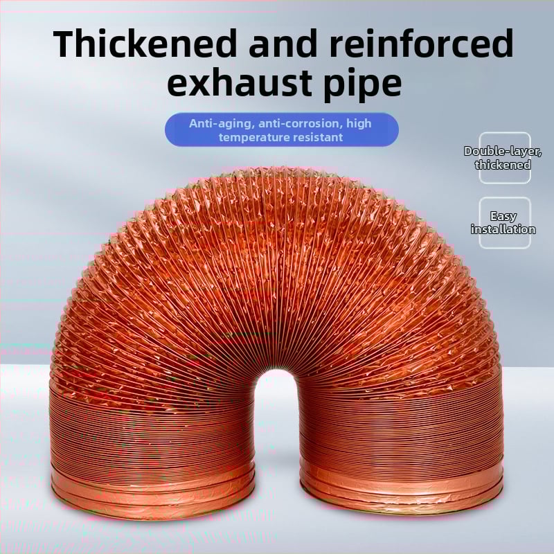 Αγωγός εξαγωγής για κουζίνα – Υλικό: Αλουμινόφυλλο; Μάρκα: Golden Heron Alum; Στυλ: Πολλαπλό; Πιστοποίηση: Καμία