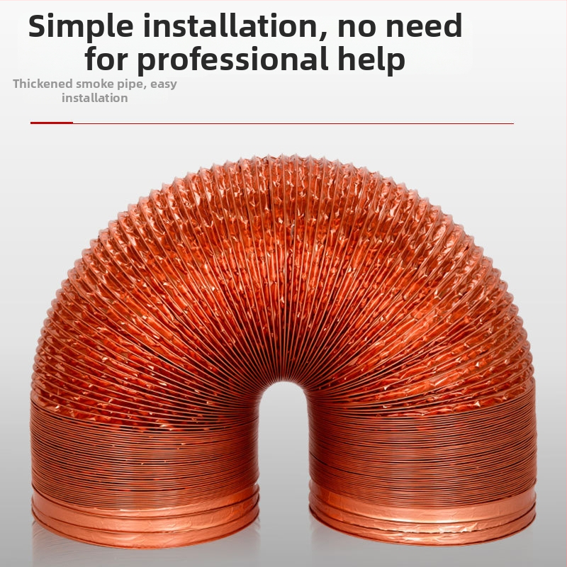 Αγωγός εξαγωγής για κουζίνα – Υλικό: Αλουμινόφυλλο; Μάρκα: Golden Heron Alum; Στυλ: Πολλαπλό; Πιστοποίηση: Καμία