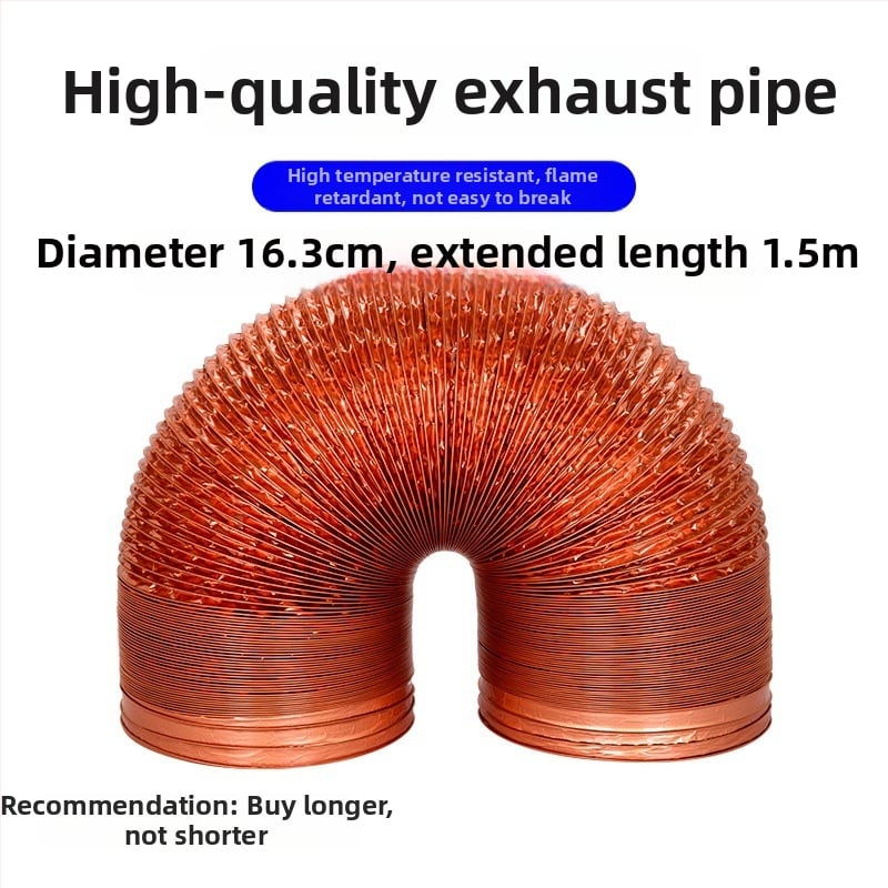 Αγωγός εξαγωγής για κουζίνα – Υλικό: Αλουμινόφυλλο; Μάρκα: Golden Heron Alum; Στυλ: Πολλαπλό; Πιστοποίηση: Καμία