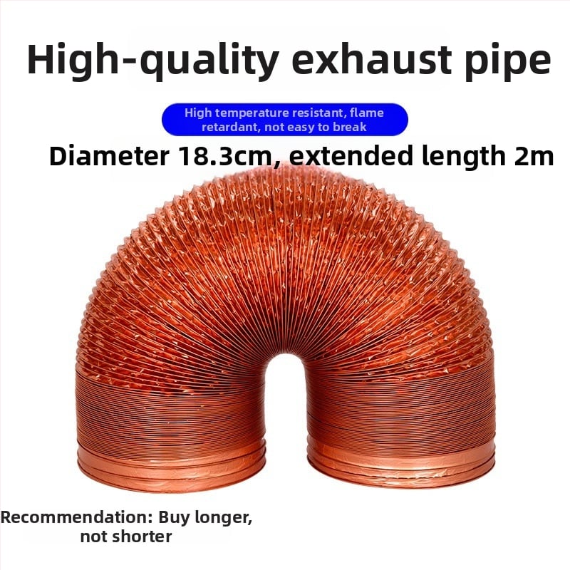 Αγωγός εξαγωγής για κουζίνα – Υλικό: Αλουμινόφυλλο; Μάρκα: Golden Heron Alum; Στυλ: Πολλαπλό; Πιστοποίηση: Καμία