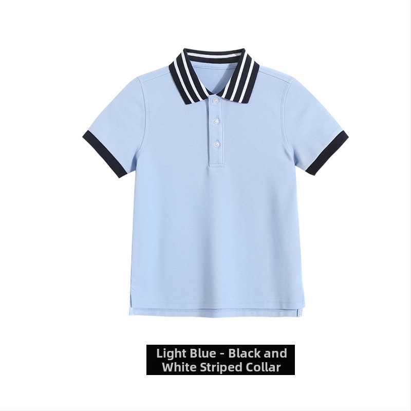 Πουκάμισο πόλο σχολικής στολής (βαμβάκι; unisex; καλοκαίρι 2025; για μαθητές γυμνασίου άνω των 8 ετών)