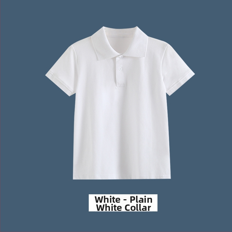 Πουκάμισο πόλο σχολικής στολής (βαμβάκι; unisex; καλοκαίρι 2025; για μαθητές γυμνασίου άνω των 8 ετών)