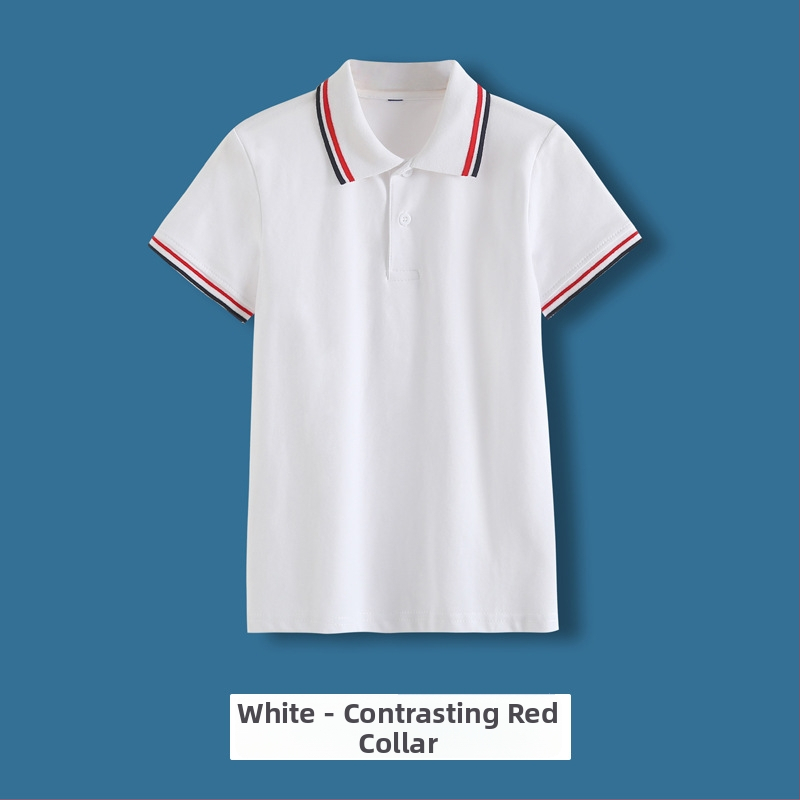 Πουκάμισο πόλο σχολικής στολής (βαμβάκι; unisex; καλοκαίρι 2025; για μαθητές γυμνασίου άνω των 8 ετών)