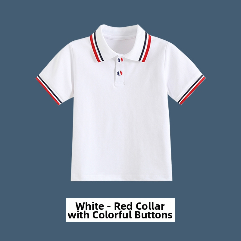 Πουκάμισο πόλο σχολικής στολής (βαμβάκι; unisex; καλοκαίρι 2025; για μαθητές γυμνασίου άνω των 8 ετών)