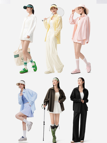 Слънцезащитна риза за жени, свободна кройка, дълги ръкави, UPF50+, лека и дишаща