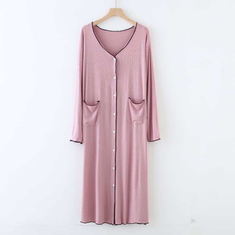 Слънцезащитно облекло за жени, дълги ръкави, удълнен силует, V-образно деколте, модален плат