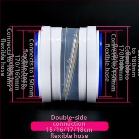 Βαλβίδα ελέγχου για κουζίνα απορροφητήρα, πλαστικό, CE πιστοποιημένο στην ΕΕ, καθολική οικιακή χρήση