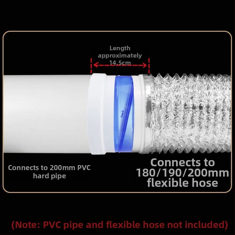 Βαλβίδα ελέγχου για κουζίνα απορροφητήρα, πλαστικό, CE πιστοποιημένο στην ΕΕ, καθολική οικιακή χρήση