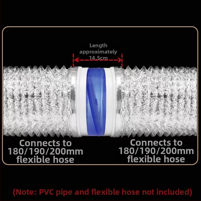 Βαλβίδα ελέγχου για κουζίνα απορροφητήρα, πλαστικό, CE πιστοποιημένο στην ΕΕ, καθολική οικιακή χρήση