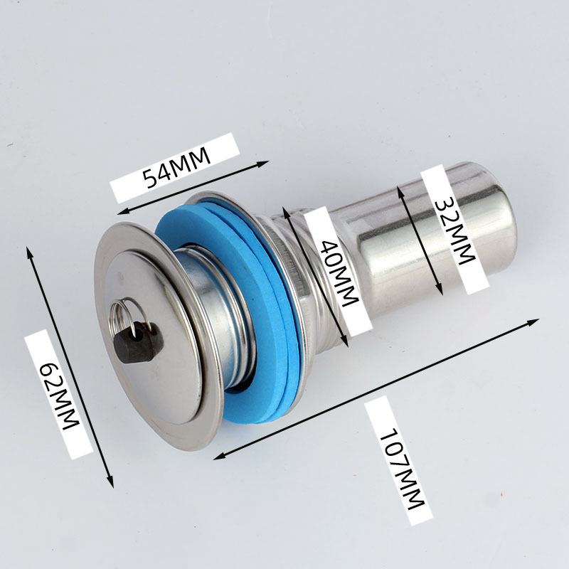 Nerđajući čelik – odvod za mop bazen – 201, Model 40/50, Tip podizanje (pull-up), Marka Ao Lai Long